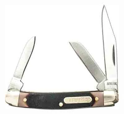 OLD TIMER KNIFE JUNIOR 3-BLADE - 2" STAINLESS DELRIN 1 OLD TIMER KNIFE JUNIOR 3-BLADE - 2" STAINLESS DELRIN