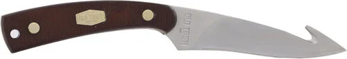 OLD TIMER KNIFE GUTHOOK SKINNR - 3.5" FIXED S/S DELRIN W/SHEATH 1 OLD TIMER KNIFE GUTHOOK SKINNR - 3.5" FIXED S/S DELRIN W/SHEATH