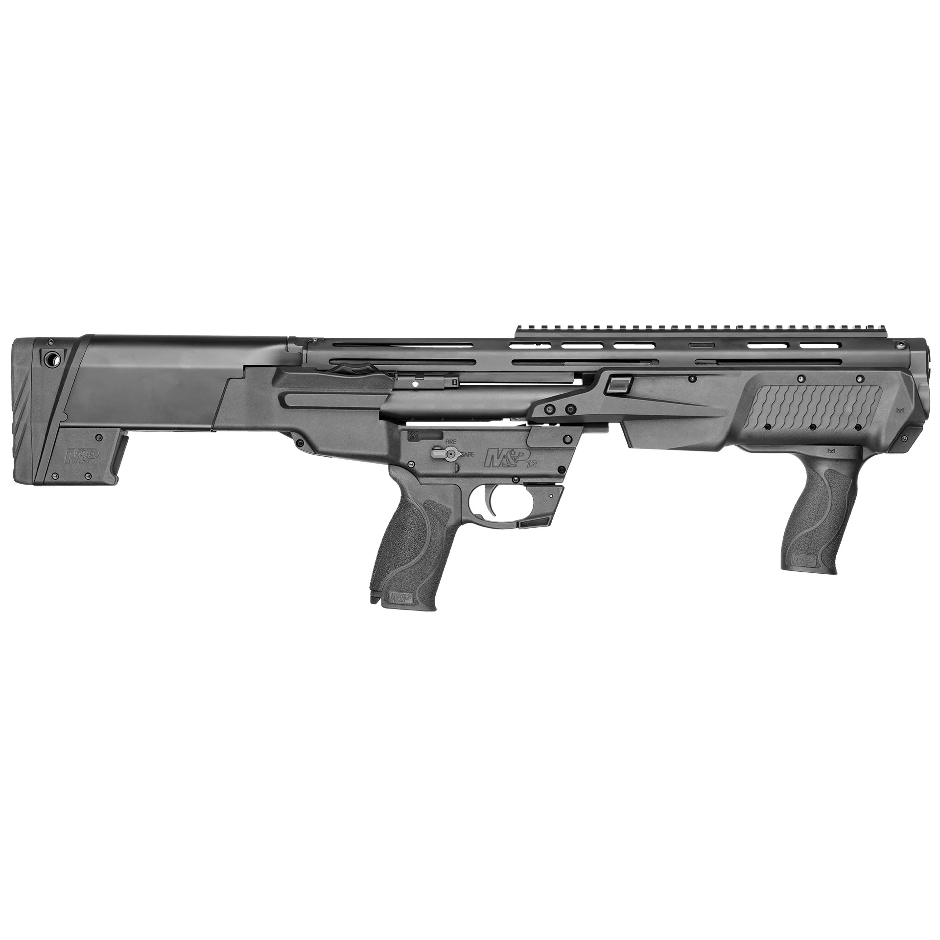 SMITH AND WESSON M&P12 BULLPUP 12/19 BLK 1 SMITH AND WESSON M&P12 BULLPUP 12/19 BLK