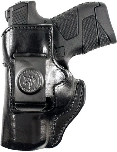 DESANTIS INSIDE HEAT HOLSTR LH - IWB LEATHER S/A HELLCAT BLACK 1 DESANTIS INSIDE HEAT HOLSTR LH - IWB LEATHER S/A HELLCAT BLACK