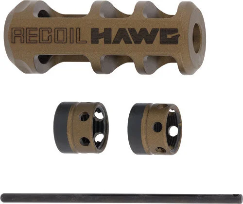 BROWNING SPORTER RECOIL HAWG - MUZZLE BRAKE BRONZE .30 & LESS 2 BROWNING SPORTER RECOIL HAWG - MUZZLE BRAKE BRONZE .30 & LESS - Image 2