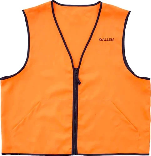 ALLEN DELUXE HUNTING VEST - ORANGE MEDIUM 2 FRONT POCKETS 1 ALLEN DELUXE HUNTING VEST - ORANGE MEDIUM 2 FRONT POCKETS