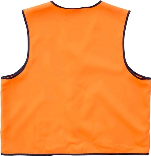 ALLEN DELUXE HUNTING VEST - ORANGE MEDIUM 2 FRONT POCKETS 2 ALLEN DELUXE HUNTING VEST - ORANGE MEDIUM 2 FRONT POCKETS - Image 2