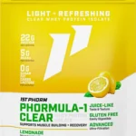 1ST PHORM PHORMULA 1 CLEAR - PROTEIN POWDER LEMONADE 2 1P28206 1