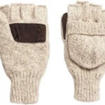 HOT SHOT BASICS RAGG WOOL POP- - TOP MITTEN INSULATED OATMEAL 2 202381