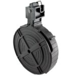 https3A2F2Fmedia.chattanoogashooting.com2Fimages2Fproduct2FAKGERMR110TE2Fati german sports rotary rifle mag drum ruger 10 22 22 lr polymer 110 rd akgermr110te left2520angle