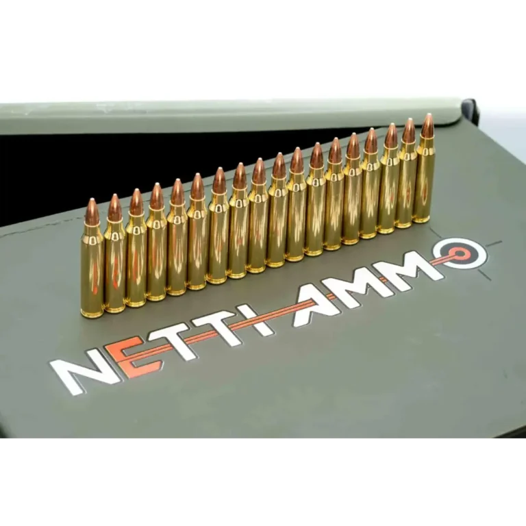 Netti Ammo 223 Remington 55gr FMJ 8 Netti Ammo 223 Remington 55gr FMJ