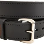 VERSACARRY DOUBLE PLY LEATHER - BELT 42"X1.5" HEAVY DUTY BLK 2 30142B