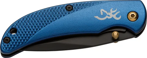BROWNING KNIFE PRISM III FLDNG - HUNTER 2.38" BLADE BLUE ALUM 1 BROWNING KNIFE PRISM III FLDNG - HUNTER 2.38" BLADE BLUE ALUM