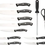 BROWNING KNIFE KITCHEN SET W/ - BUTCHER BLOCK 5 3220536B CONTENTS