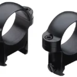 BURRIS ZEE RINGS 1" LOW - STEEL GLOSS 2 420080