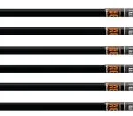 EASTON XBOW BOLT 9MM CARBON - 20" W/3" VANES HALF MOON 6-PK 2 430076