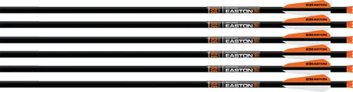 EASTON XBOW BOLT 9MM CARBON - 20" W/3" VANES HALF MOON 6-PK 1 EASTON XBOW BOLT 9MM CARBON - 20" W/3" VANES HALF MOON 6-PK