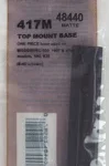 WEAVER BASE TOP MOUNT #417M - 1PC MOSSBERG 500 MATTE 2 48440