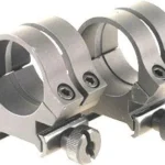 WEAVER RINGS DETACHABLE QUAD- - LOCK 1" HIGH SILVER .332" 2 49056