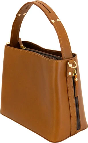 CAMELEON S&W BUCKET TOTE - CONCEALED CARRY PURSE BROWN 2 CAMELEON S&W BUCKET TOTE - CONCEALED CARRY PURSE BROWN - Image 2