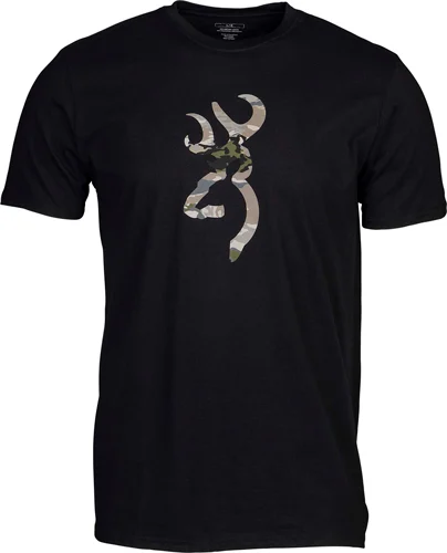 BROWNING SS T-SHIRT CAMO - BUCKMARK BLACK/OVIX XXLARGE 2 BROWNING SS T-SHIRT CAMO - BUCKMARK BLACK/OVIX XXLARGE - Image 2