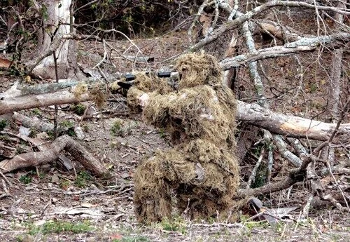RED ROCK GHILLIE SUIT DESERT - 5 PIECE ADULT XL/XXL 2 RED ROCK GHILLIE SUIT DESERT - 5 PIECE ADULT XL/XXL - Image 2