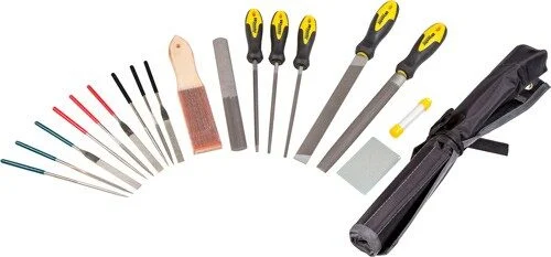 WHEELER FILE SET PROFESSIONAL - GUNSMITHING W/STORAGE POUCH 1 WHEELER FILE SET PROFESSIONAL - GUNSMITHING W/STORAGE POUCH