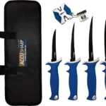 ACCUSHARP 6-PIECE FILLET KNIFE - KIT W/SHARPENER & ZIP CASE 5 737C