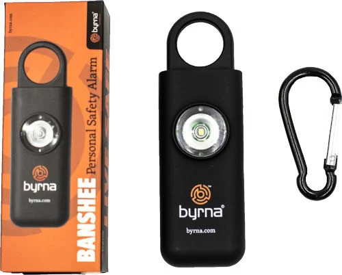BYRNA BANSHEE ALARM/FLASHING - LIGHT DISTRESS DEVICE W/CLIP 1 BYRNA BANSHEE ALARM/FLASHING - LIGHT DISTRESS DEVICE W/CLIP