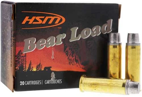 HSM BEAR 10MM 200GR LEAD-RN FP - GAS CHECK 20RD 20BX/CS 1 HSM BEAR 10MM 200GR LEAD-RN FP - GAS CHECK 20RD 20BX/CS