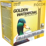 FIOCCHI GOLDEN WATERFOWL 12GA - 3" 1-1/4OZ #4 25RD 10BX/CS 2 A123SGW4