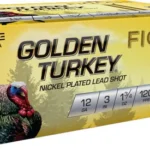 FIOCCHI GOLDEN TURKEY 12GA - 3" 1-3/4OZ #4 10RD 10BX/CS 2 A123TRKC4