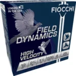 FIOCCHI 12GA 2.75" 1-1/4OZ #4 - 1330FPS 25RD 10BX/CS 2 A12HV4