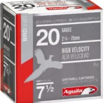 AGUILA SHOTSHELL 20GA 2.75" - 1OZ #7.5 250RD CASE LOT 2 A1CHB2007