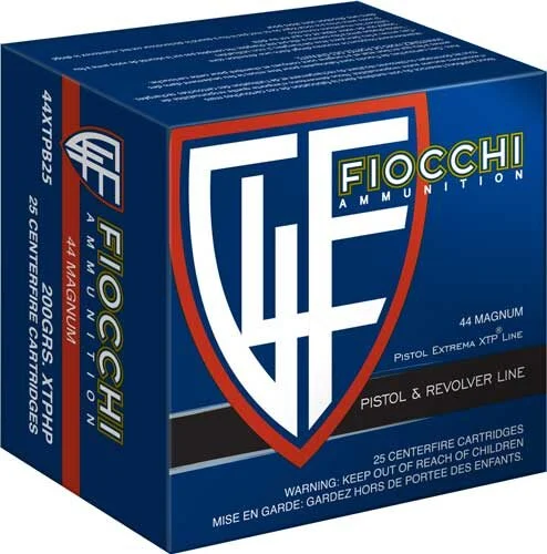 FIOCCHI 44 REM MAG 240GR JSP - 50RD 10BX/CS 1 FIOCCHI 44 REM MAG 240GR JSP - 50RD 10BX/CS