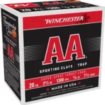 WINCHESTER AA 20GA 2.75" 7/8OZ - #7.5 1300FPS 250RD CASE LOT 2 AASC207 1
