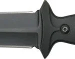 ABKT ELITE BOOT KNIFE 3.5" - BLADE W/ METAL & NYLON CLIPS 5 AB014