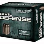 LIBERTY CIVIL DEFENSE 10MM - 60GR HP 20RD 10BX/CS 2 ACD10