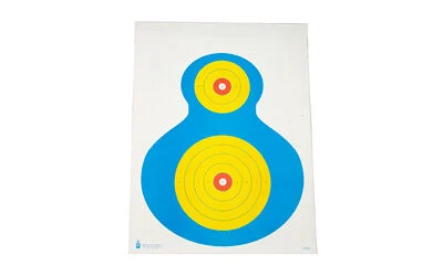 ACTION TGT COLORFUL SILHO TGT 100PK 1 ACTION TGT COLORFUL SILHO TGT 100PK