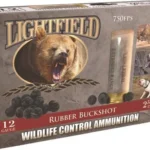 LIGHTFIELD 12GA 2.75" 21-BALL - RUBBER BUCKSHOT 5RD 10BX/CS 5 ACWRB12 1 1