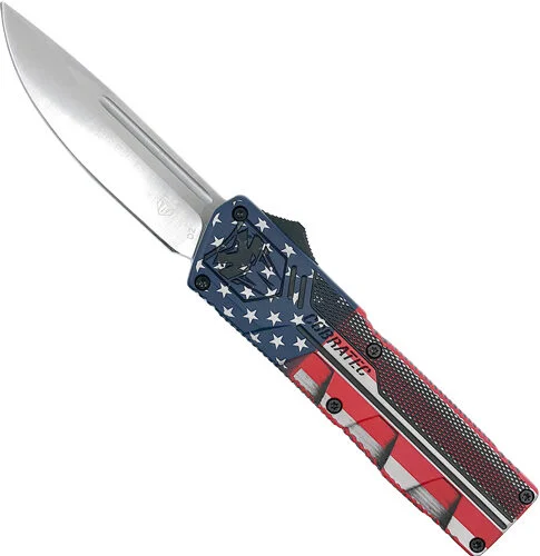 COBRATEC LIGHTWEIGHT OTF - AMERICAN FLAG CRKTE 3.25" DPNT 1 COBRATEC LIGHTWEIGHT OTF - AMERICAN FLAG CRKTE 3.25" DPNT