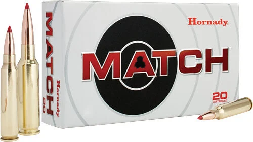 HORNADY MATCH 6.5 CM 147GR - ELD 20RD 10BX/CS 1 HORNADY MATCH 6.5 CM 147GR - ELD 20RD 10BX/CS