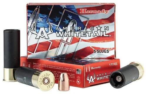 HORNADY WHITETAIL 12GA 2.75" - INTERLOCK SLUG 5RD 20BX/CS 1 HORNADY WHITETAIL 12GA 2.75" - INTERLOCK SLUG 5RD 20BX/CS