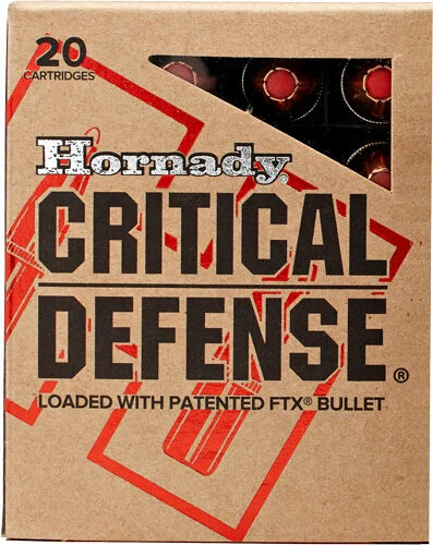 HORNADY CRITICAL DEFENSE 45 - ACP 185GR FTX 20RD 10BX/CS 2 HORNADY CRITICAL DEFENSE 45 - ACP 185GR FTX 20RD 10BX/CS - Image 2