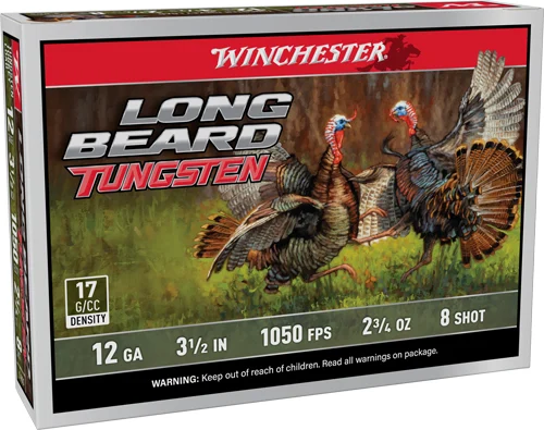 WINCHESTER LONG BEARD TS17 - 12GA 3-1/2" 2-3/4OZ #9 5RD 1 WINCHESTER LONG BEARD TS17 - 12GA 3-1/2" 2-3/4OZ #9 5RD