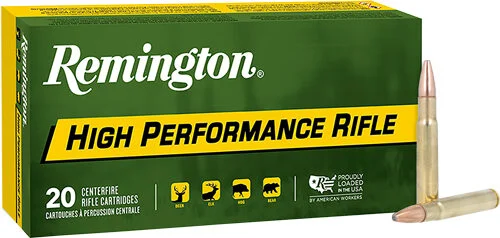 REMINGTON 35 WHELEN 250GR PSP - HIGH PERFORMANCE 20RD 10BX/CS 1 REMINGTON 35 WHELEN 250GR PSP - HIGH PERFORMANCE 20RD 10BX/CS