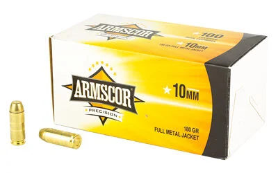 ARMSCOR 10MM 180GR FMJ 100/1200 1 ARMSCOR 10MM 180GR FMJ 100/1200
