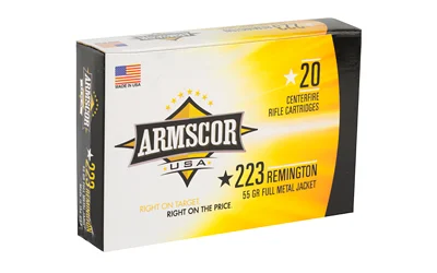 ARMSCOR 223REM 55GR FMJ 20/1000 2 ARMSCOR 223REM 55GR FMJ 20/1000 - Image 2