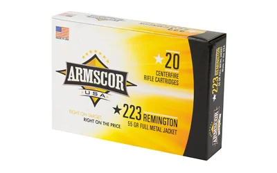ARMSCOR 223REM 55GR FMJ 20/1000 3 ARMSCOR 223REM 55GR FMJ 20/1000 - Image 3