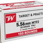 WINCHESTER USA 5.56X45 55GR - FMJ 600RD CASE LOT 2 AWM193150 1