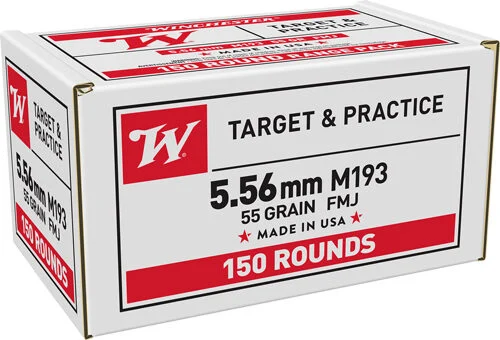 WINCHESTER USA 5.56X45 55GR - FMJ 600RD CASE LOT 1 WINCHESTER USA 5.56X45 55GR - FMJ 600RD CASE LOT