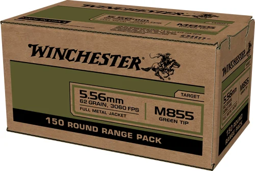 WINCHESTER USA 5.56X45 62GR - GREEN TIP 600RD CASE LOT 2 WINCHESTER USA 5.56X45 62GR - GREEN TIP 600RD CASE LOT - Image 2