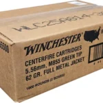 WINCHESTER USA 5.56X45 62GR - GREENT TIP 1000RD CASE LOT 5 AWM855500 1