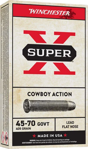 WINCHESTER SUPER-X 45-70 GOV - 405GR LEAD-FN 20RD 10BX/CS 2 WINCHESTER SUPER-X 45-70 GOV - 405GR LEAD-FN 20RD 10BX/CS - Image 2